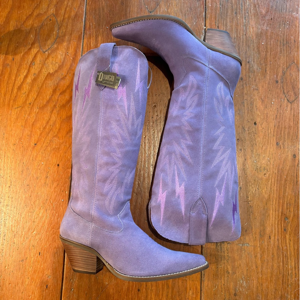 Dingo Women's Lavender Heeled Boots